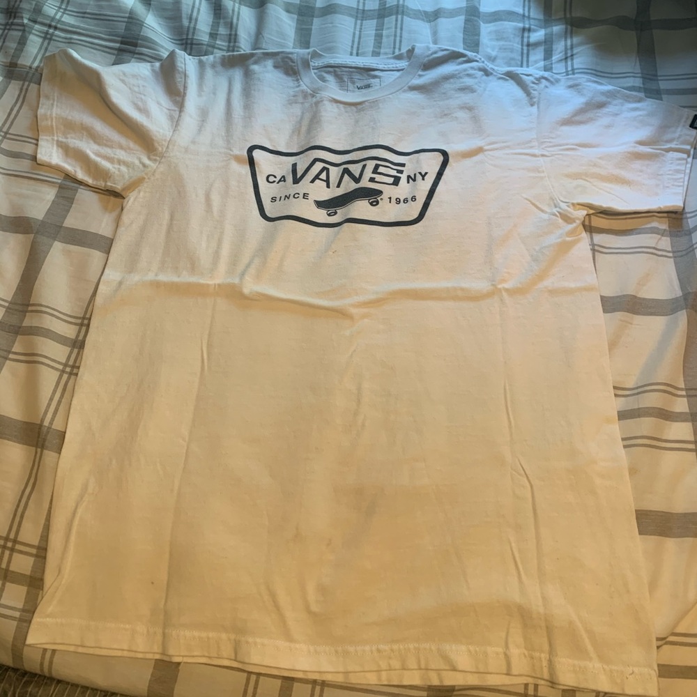 White Vans Shirt